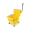 Boardwalk 35 qt Mop Bucket and Wringer, Yellow/Silver, Plastic/Metal 3485205 - alternate 1